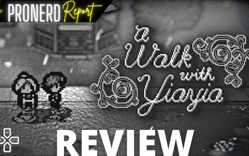 The Cover Picture of the ProNerd Reports Review Of A Walk with YiaYia