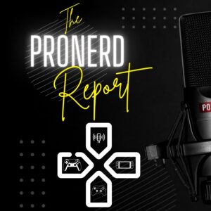 The ProNerd Report Video Games Podcast Artwork logo